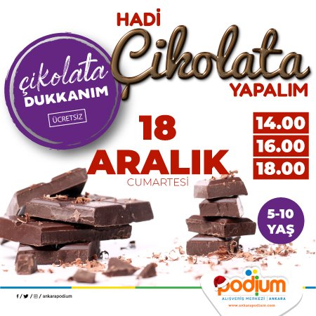 Çikolata Dükkanım - Ankara Podium AVM