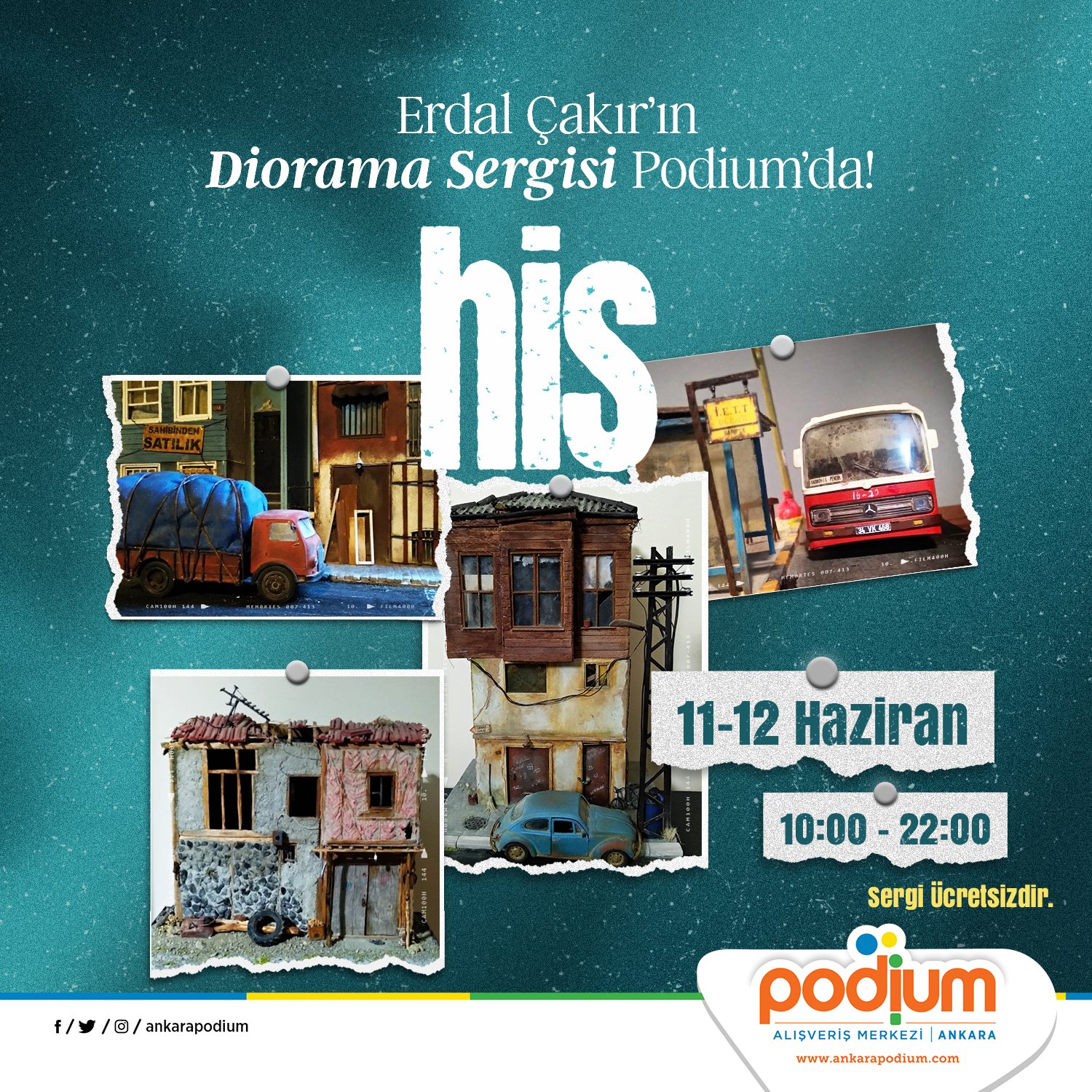 Erdal Çakır Diorama Sergisi - Ankara Podium AVM